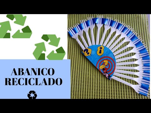Como hacer un ABANICO de papel / how to make a paper hand fans / Muy  Lindo😍 