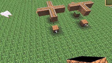 Minecraft Bug -- Four Way Rail Junctions