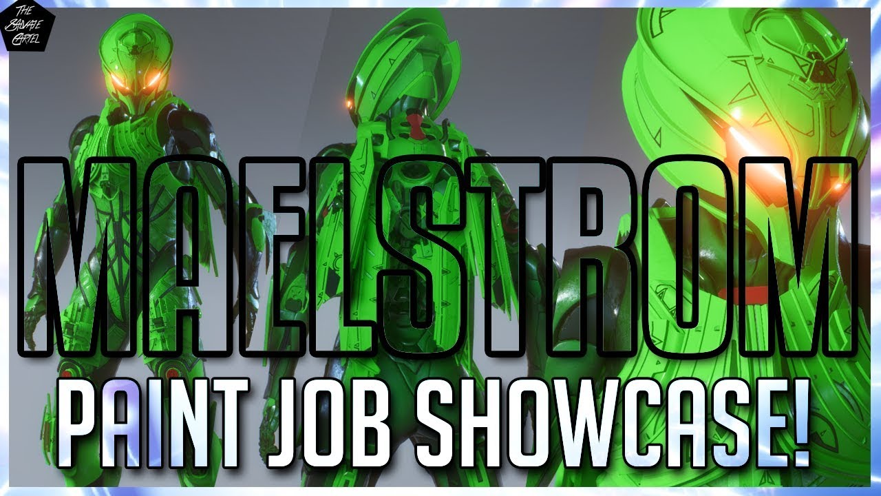 ANTHEM: INTERCEPTOR MAELSTROM PAINT JOB TUTORIAL!