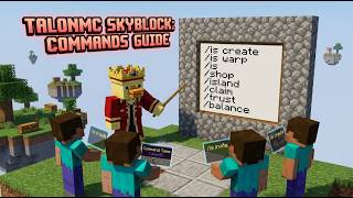 TalonMC Skyblock Tutorial: Episode 3 Commands