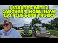 I Started With 1 Cabover &amp; Built Up To 150 Semi Trucks! Exclusive Interview With Mr. Van Kampen