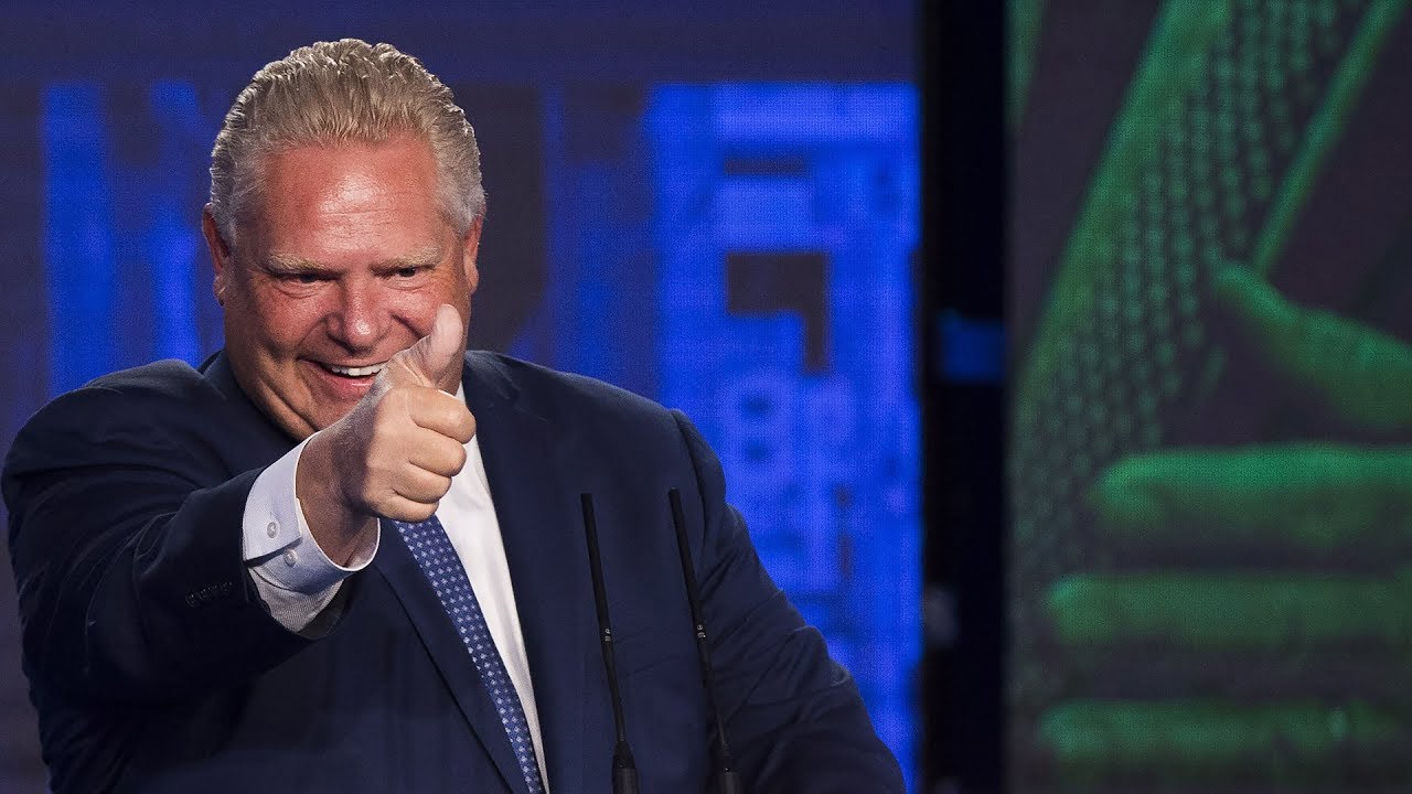 Doug Ford acknowledges brother Rob in election victory speech... - Doug Ford acknowledges brother Rob in election victory speech...