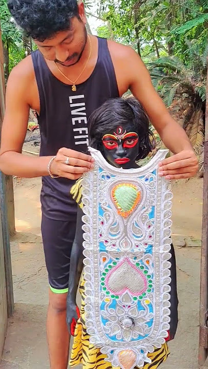 Maa kali makeup #krishna #kali