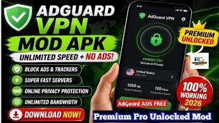 AdGuard VPN Mod APK 🔥 Unlimited Speed + No Ads (Latest 2026) | Secure & Fast VPN FREE | TechnicalATG screenshot 4
