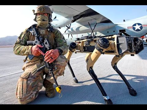 აშშ-ის სამხედრო საჰაერო ძალების საოცარი ძაღლი-რობოტი