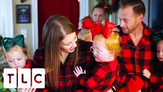 The Quints Break Down In Tears When They Meet Santa | OutDaughtered