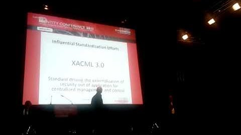 XACML 3.0 wins award at EIC 2011