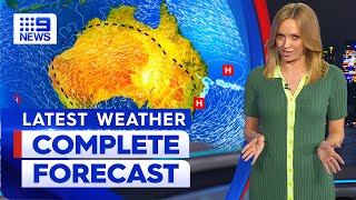Australia Weather Update: Thunderstorms expected for northeastern NSW | 9 News Australia