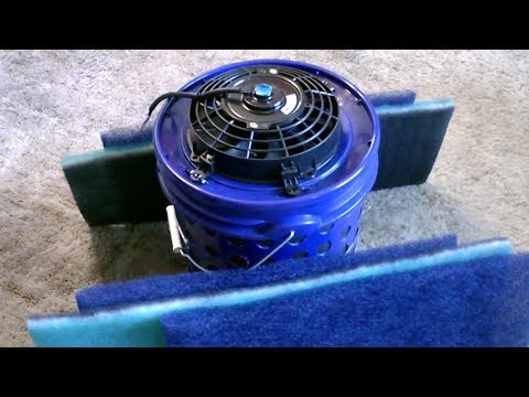 diy-activated-carbon-air-purifier-w/-pre-filters!-2-stage-bucket-air-filter!-dust&odor-removal!