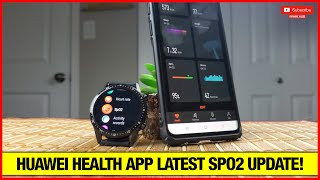 Huawei Health APP-SpO2 & UI Updates! screenshot 4