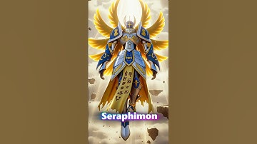 Dark Side of Seraphimon!  The Birth of ShadowSeraphimon Evolution #hailuoai #minimax #Digimon