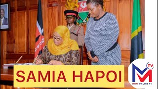 RAIS SAMIA HAPOI ATINGA KENYA HIKI NDICHO ALICHOFANYA