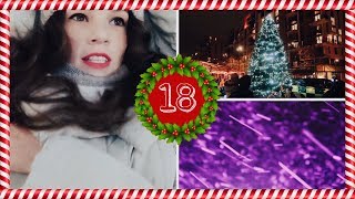 VLOGMAS || ДЕНЬ 18 || В КОТОРОМ ЗАГОРАЕТСЯ ЁЛКА И ИДЁТ СНЕГ!!