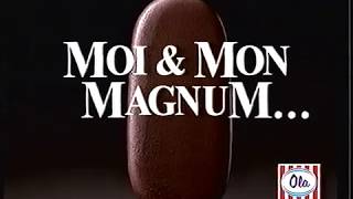 Pub Mon Magnum Au Chocolat Ola