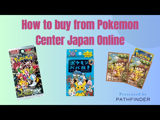 Pokmon Center Japan: How to Order from Singapore (or Anywhere!) (My  Experience & Tips) - YouTube