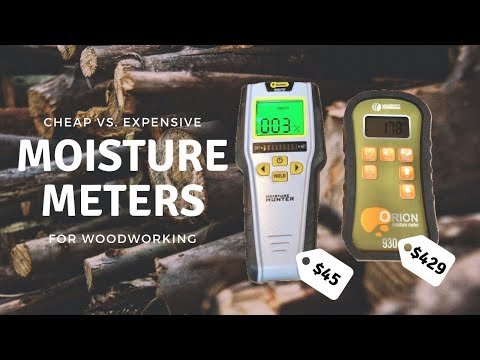 Woodworking Moisture Meters Test - Cheap vs