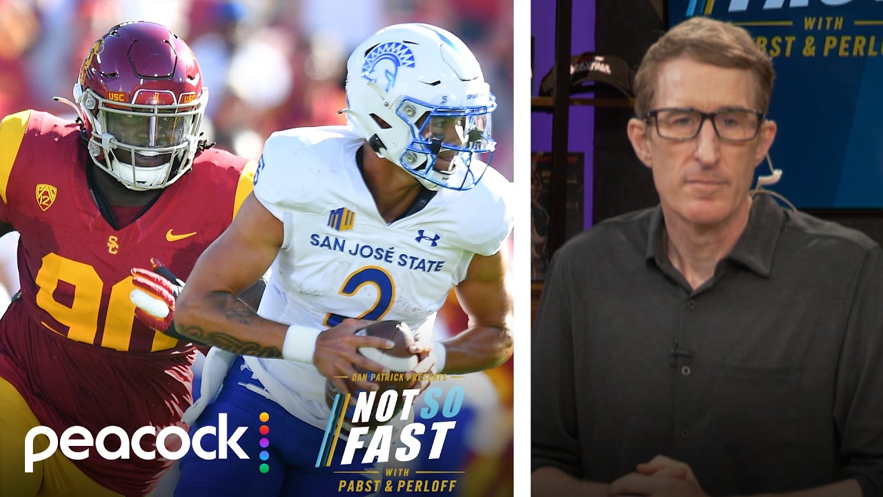 Who wins uniform battle, USC or San Jose State? | Not So Fast with Pabst & Perloff | NBC Sports