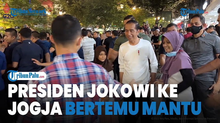 Hari Ini Presiden Jokowi Bertolak ke Yogyakarta, Mau Ketemu Calon Besan ?