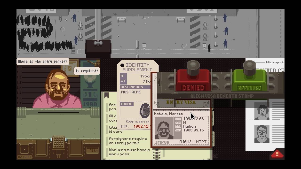 Papers Please Cheat Sheet - Papers, Please - Giant Bomb