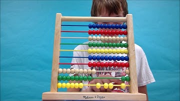 How to use a 100 bead abacus-Double Digit Multiplication Example 3
