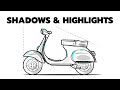 How to master Shadows and Highlights | Adobe Illustrator Tutorial