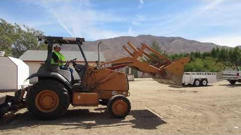 CASE Skip Loader Start Up Procedures by Operator Adams