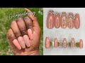 Builder gel Press on nails | Encapsulated nail tutorial