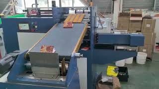 Fast Speed Automatic servo book case cover casining in machine