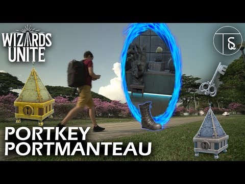 Video: Harry Potter Wizards Unite - Portkey Portmantaus, Golden Keys, Silver Keys A Rewards Vysvětlil