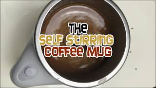 Self-Stirring Coffee Mug Showcase - Magnetic Capsule System