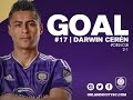 Gool de Darwin Cerén | Orlando City 5 - 1 Columbus Crew | MLS