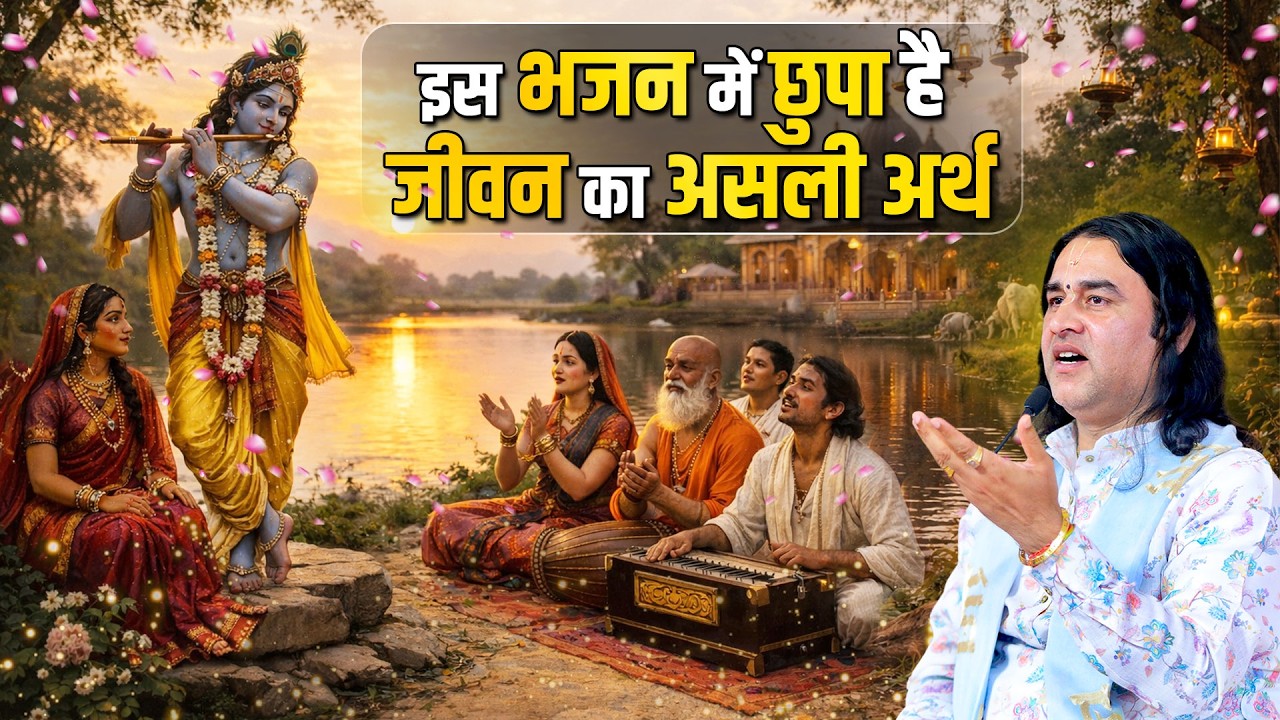 इस भजन में छुपा है जीवन और मृत्यु का असली अर्थ     Shri Devkinandan Thakur Ji