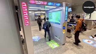 Japan's Most Advanced Station | Face-Recognition Ticket Gate in Operation