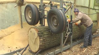 Homemade sawmills on youtube