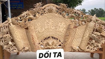 Báo giá Cuốn thư câu đối MAI HÓA TỨ LINH gỗ DỔI TA