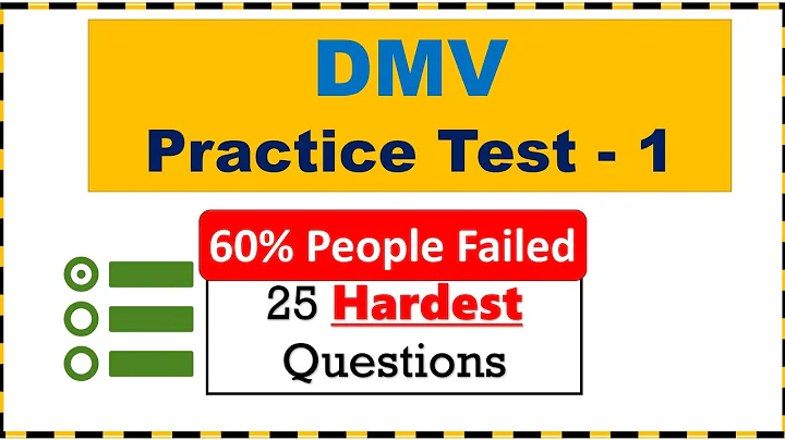 DMV Permit Practice Test 2024 (25 Hardest Questions) Part 1 - DayDayNews