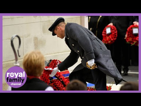 Royals Attend Remembrance Day Service in Whitehall