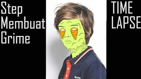 Tutorial grime art simpel (Time Lapse)