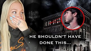 ANGRY SPIRIT HURTS HIM *COLORADO&#39;S MOST HAUNTED HOTEL*