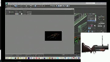 Wizard style Modeling Making Low Poly Models for Game Engine, in 3ds max, photoshop etc AK47 - 2 / 2
