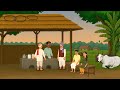 मजदूर की दावत | Hindi Moral Story |Cartoon Story | Kahani |Moral Story in Hindi