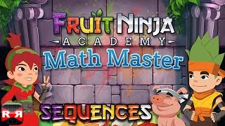 Fruit Ninja Academy: Math Master - Sequences - iOS / Android - Gameplay Video screenshot 2