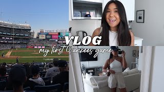 VLOG: haircut + new haircare products, yankees game, nuuly and zara haul
