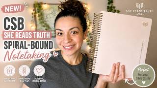 REVIEW| Why I choose to annotate, How this helps me study! | CSB She Reads Truth Spiral-Bound Noteta