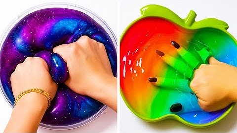 3 Hours Of Oddly Satisfying Slime Adventure - Relaxing When Stressed or Sleepy
