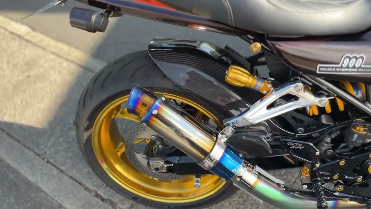 z900rsオオニシヒートマジックマフラー音 - YouTube