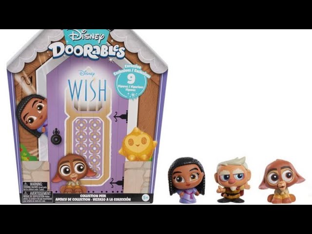 Disney Wish Toy Figures Doorables and Blind Bags Compilation 