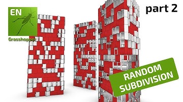 Grasshopper Tutorial: Random Subdivision Panels (Grasshopper Tutorial) :Part 2