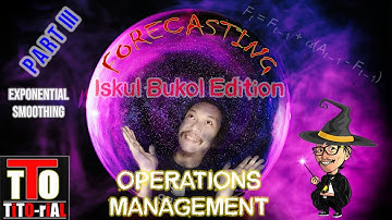 Demand Forecasting Part III   Exponential Smoothing Tagalog