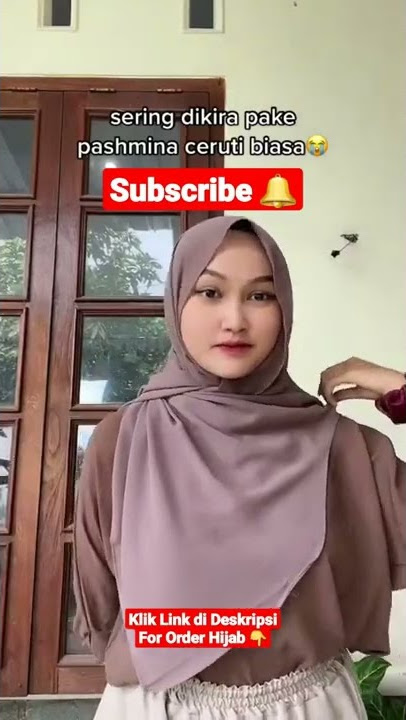 Jual Hijab Instan Segi Empat Lagi Viral - Akun Tiktok Shop : Saudagar Indo
